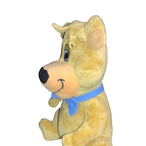 Hanna Barbera Boo Boo Bear Plush Stuffed Toy Yogi Light Brown Blue Bow Tie 8" - Picture 7 of 10